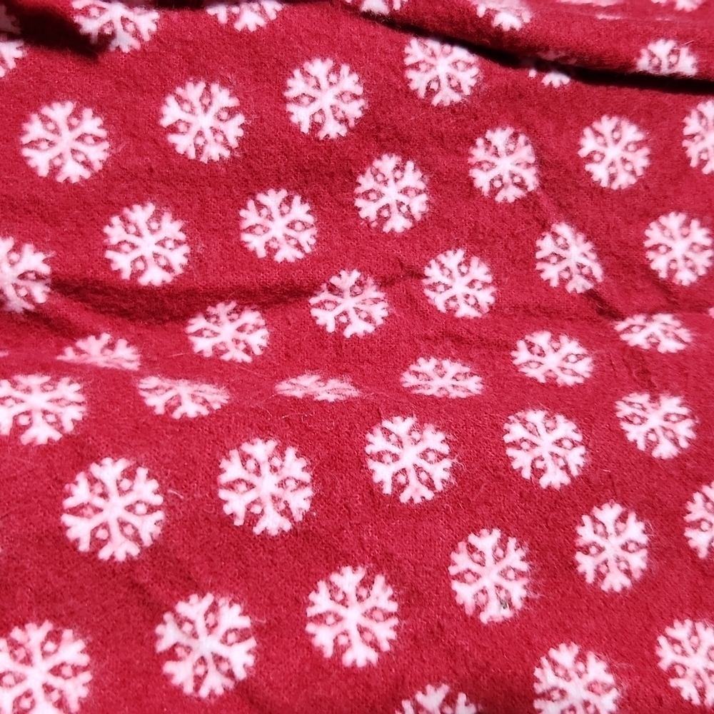 Pb Basic Christmas Pajama Pants Small Red White - image 2